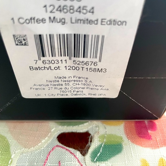 Chiara Ferragni Nespresso Cup/Mug - Picture 3 of 5